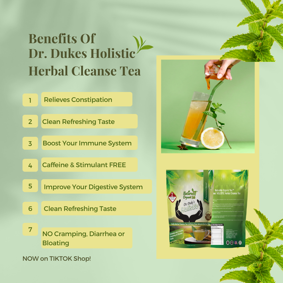 DR DUKES HOLISTIC HERBAL CLEANSE TEA (Makes 4 Gallons)