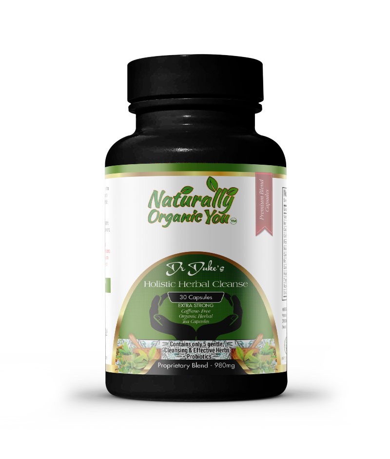 DR DUKES HOLISTIC HERBAL CLEANSE TEA CAPSULES (Extra Strength)