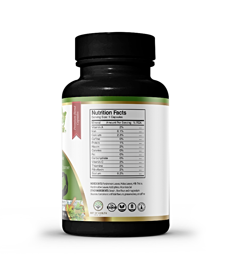 DR DUKES HOLISTIC HERBAL CLEANSE TEA CAPSULES (Extra Strength)